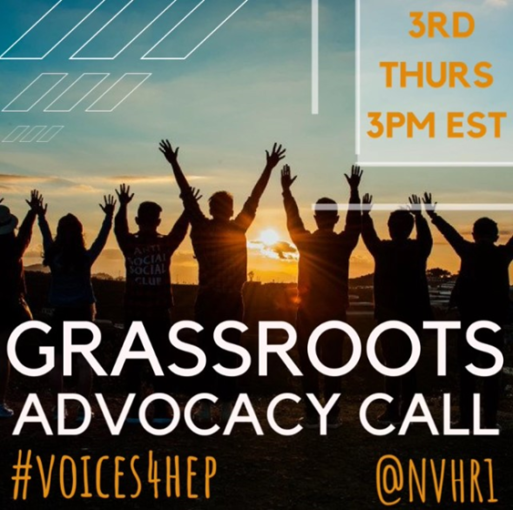 Nvhr Grassroots Advocacy Call National Viral Hepatitis Roundtable 8792