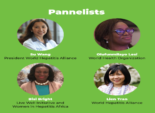 Image describes photos and names of webinar panelists.